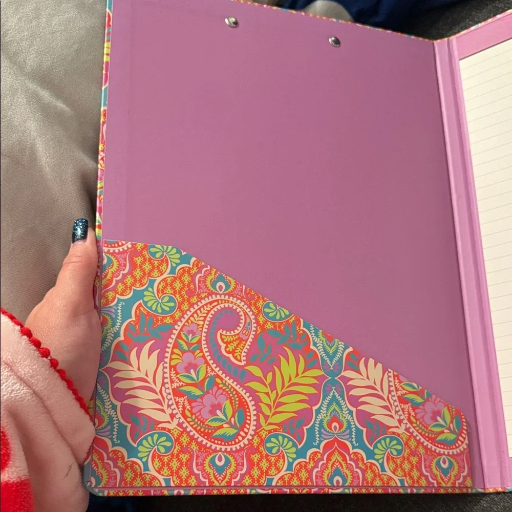 Vera Bradley Colorful Paisley Clipboard